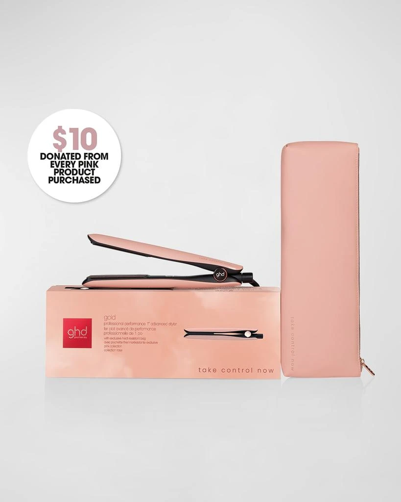 ghd Gold Limited Edition Pink Flat Iron 2