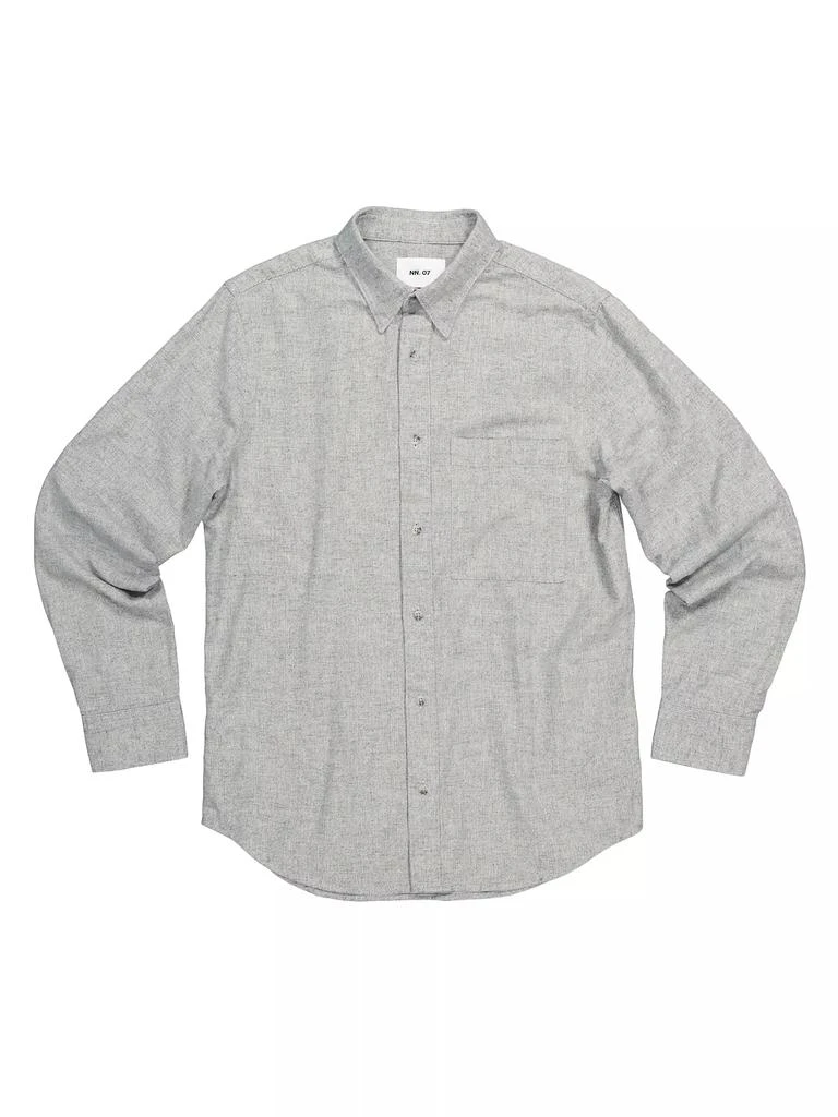 NN07 Cohen Button-Down Relaxed-Fit Shirt 1