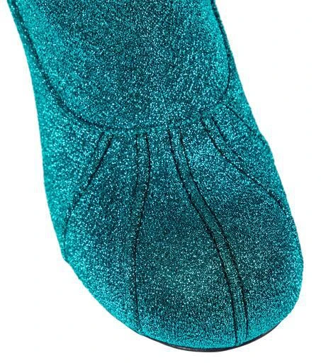 Stella McCartney Groove Lurex® over-the-knee boots 6