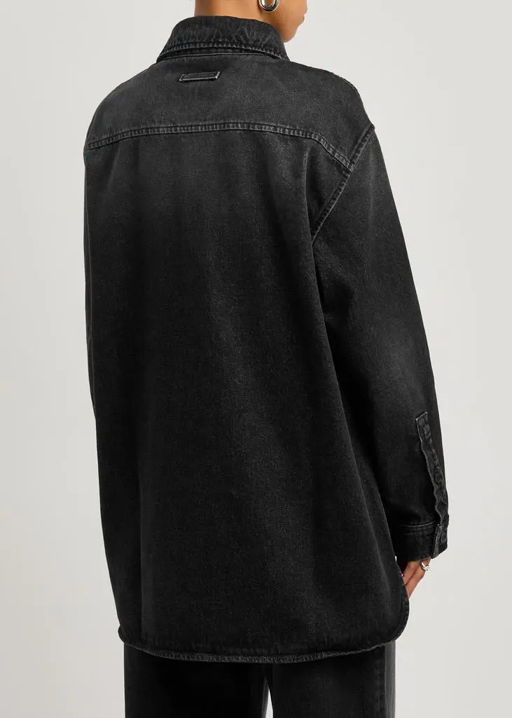 Jean Paul Gaultier Body Mariniére printed denim shirt 3