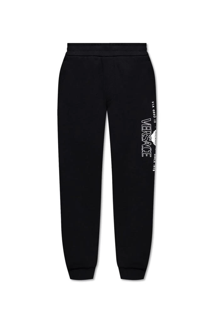 Versace Versace Logo-Printed Sweatpants from Cettire