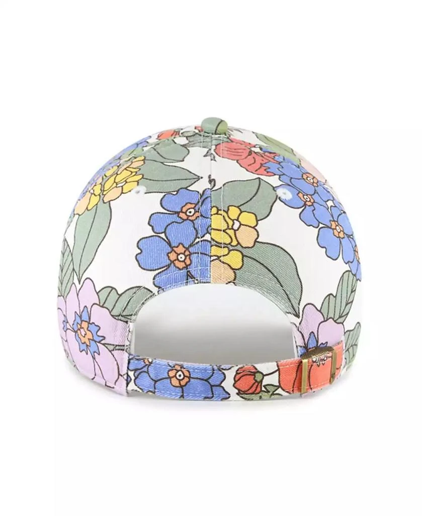 47 Brand Women's White New Orleans Saints Florentina Clean Up Adjustable Hat 2