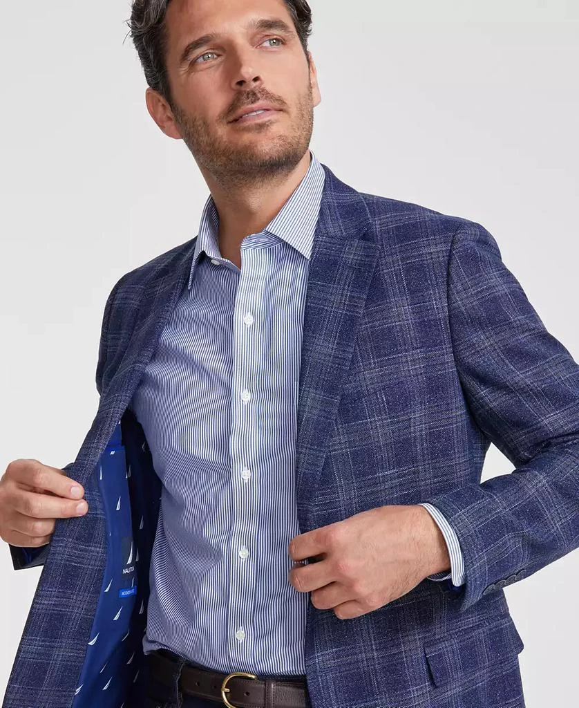 Nautica Men's Modern-Fit Pattern Sport Coat 4