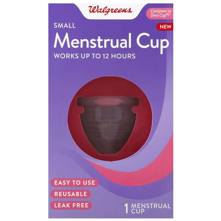 Walgreens Menstrual Cup Small 1