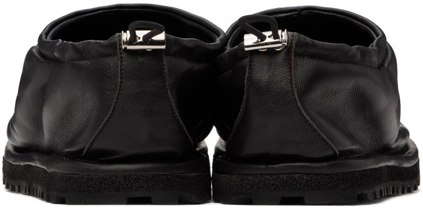 Dries Van Noten Brown Drawstring Slippers
