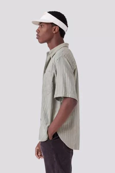 Barney Cools Barney Cools Jacquard Stripe Short Sleeve Shirt 5