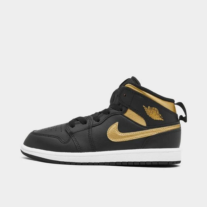 Jordan Little Kids' Air Jordan Retro 1 Mid Casual Shoes 1