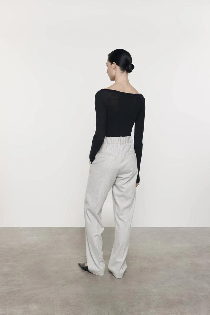 Enza Costa Enza Costa - WOOL SUITING PULL ON TROUSER 3