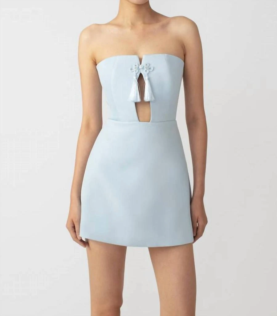 SAU LEE Sau Lee - Isla Strapless Mini Dress 4