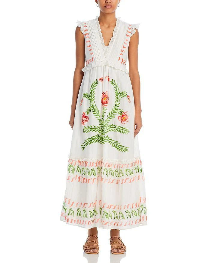 Banjanan Constance Ruffled Printed Maxi Dress - Exclusive 7