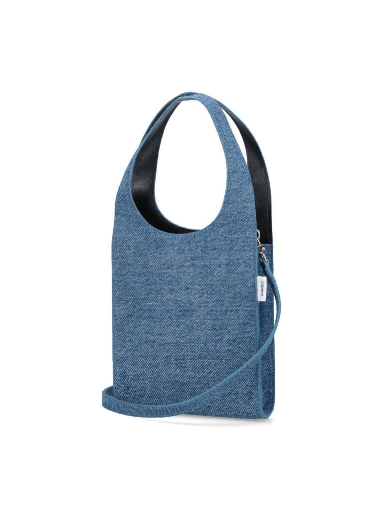 COPERNI Coperni Zip-Up Denim Shoulder Bag 3