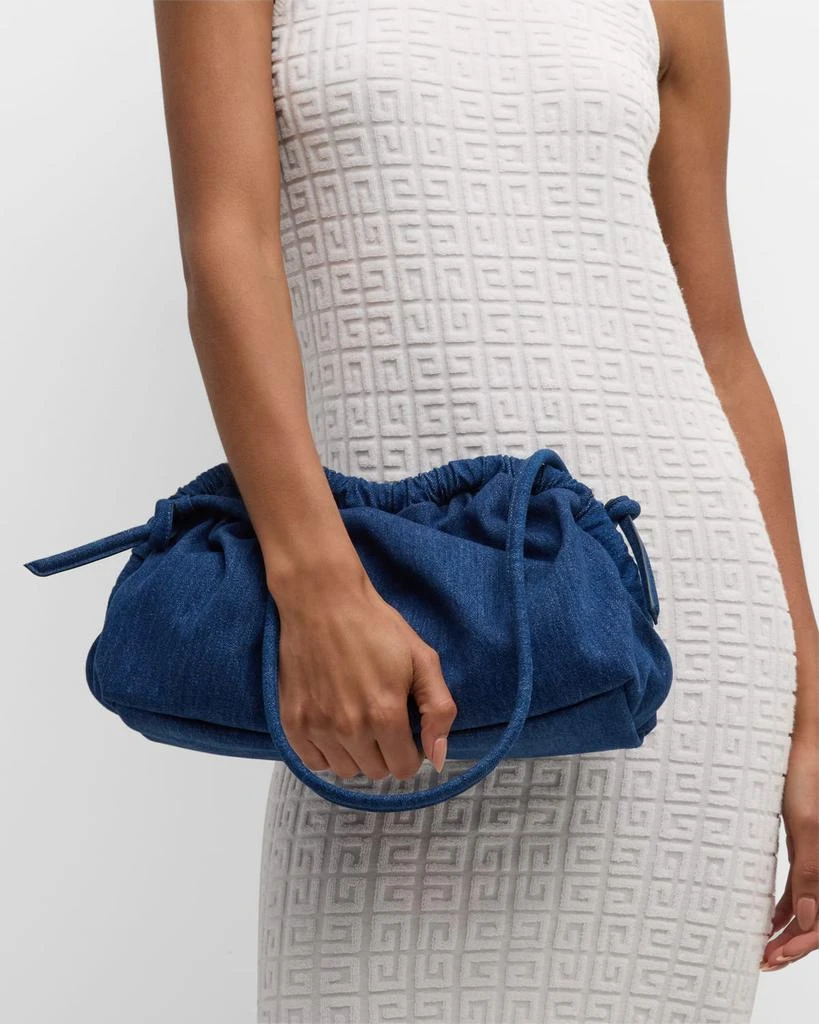 Mansur Gavriel Cloud Denim Clutch Bag 4