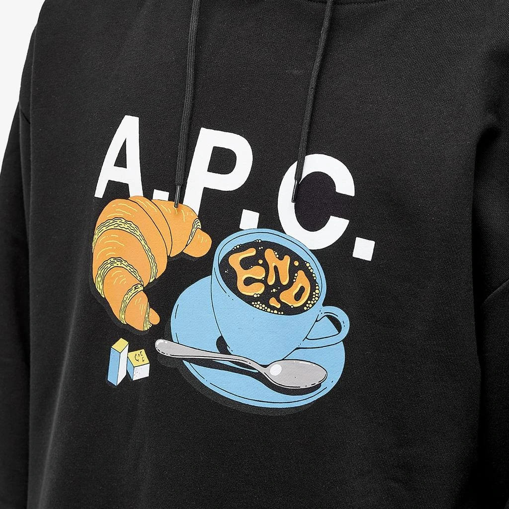 A.P.C. END. x A.P.C. 'Coffee Club' Pierre Hoodie 5