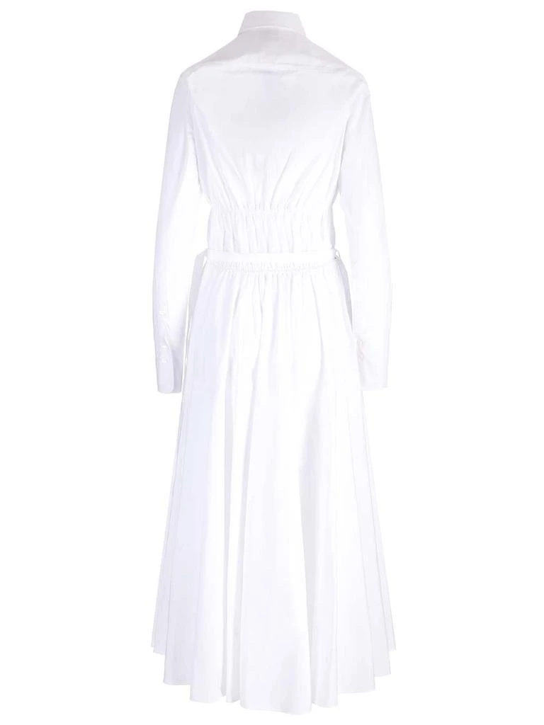PATOU Patou Elasticated-Waist Long Sleeved Maxi Dress 2
