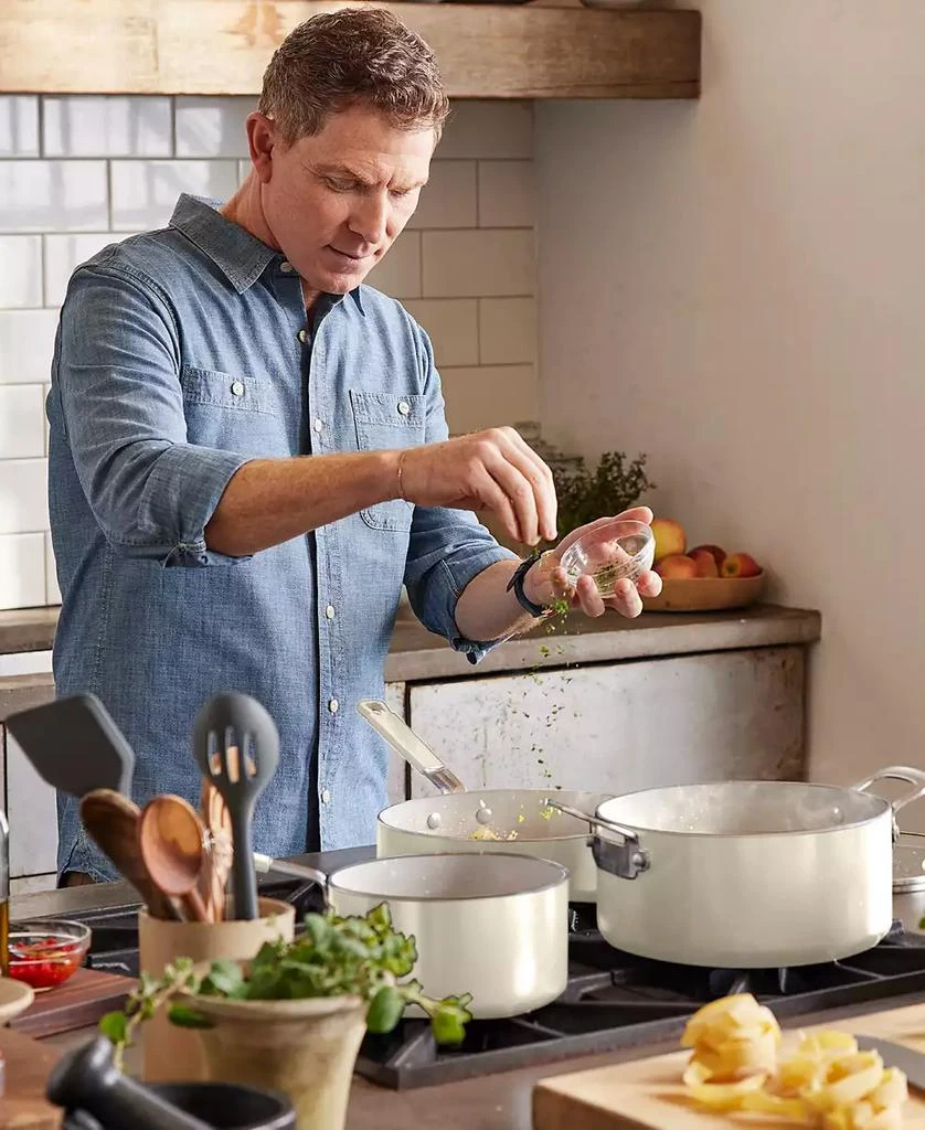 Greenpan X Bobby Flay Professional Grade Ceramic Nonstick 13-Piece Cookware Set 4