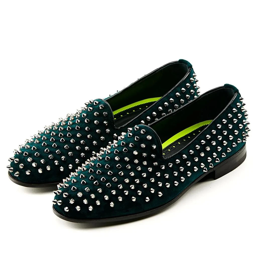 Mimanera Frontman Velvet Green Studs 1