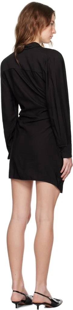 Jacquemus Black Le Raphia 'La robe Bahia' Minidress 3