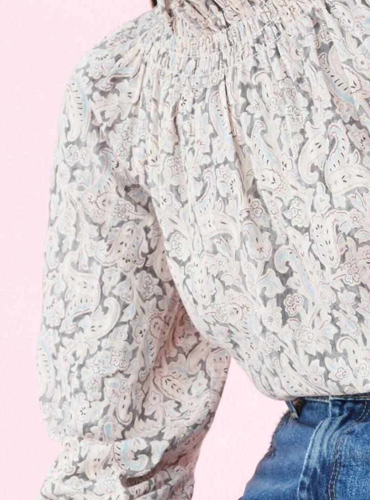 Rebecca Taylor Rebecca Taylor - Paisley Print Smocked Boho Top