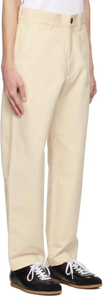 Studio Nicholson Off-White Bill Trousers 2