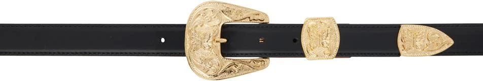 Needles Black Papillon Western Tip Belt 1