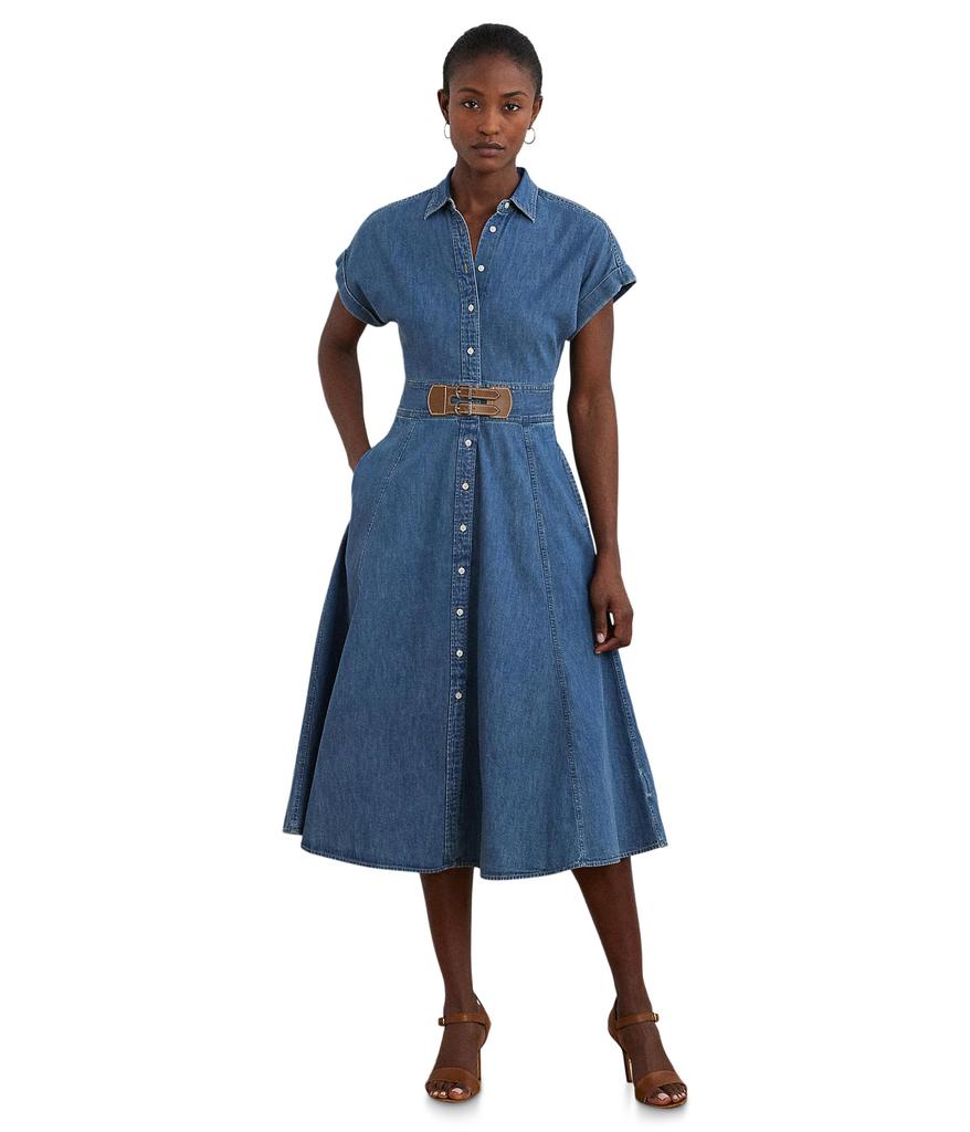 Ralph Lauren Erlaina-Short Sleeve-Day Dress