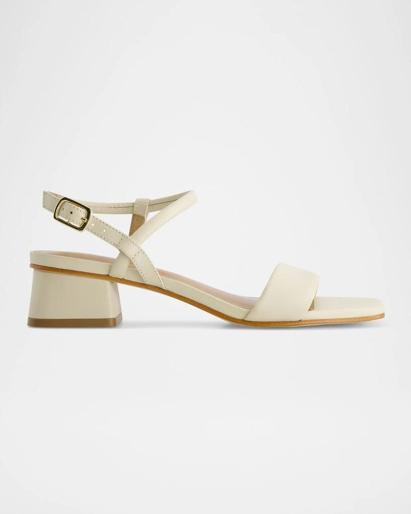 Bernardo Josei Leather Ankle-Strap Sandals 1