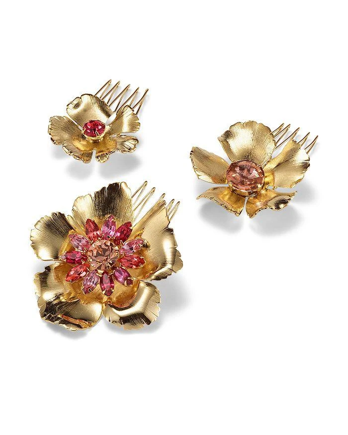 LELET NY Eden Crystal Hair Comb Set