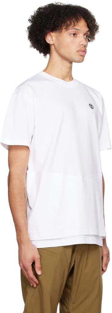 Acronym White Layered T-Shirt 2
