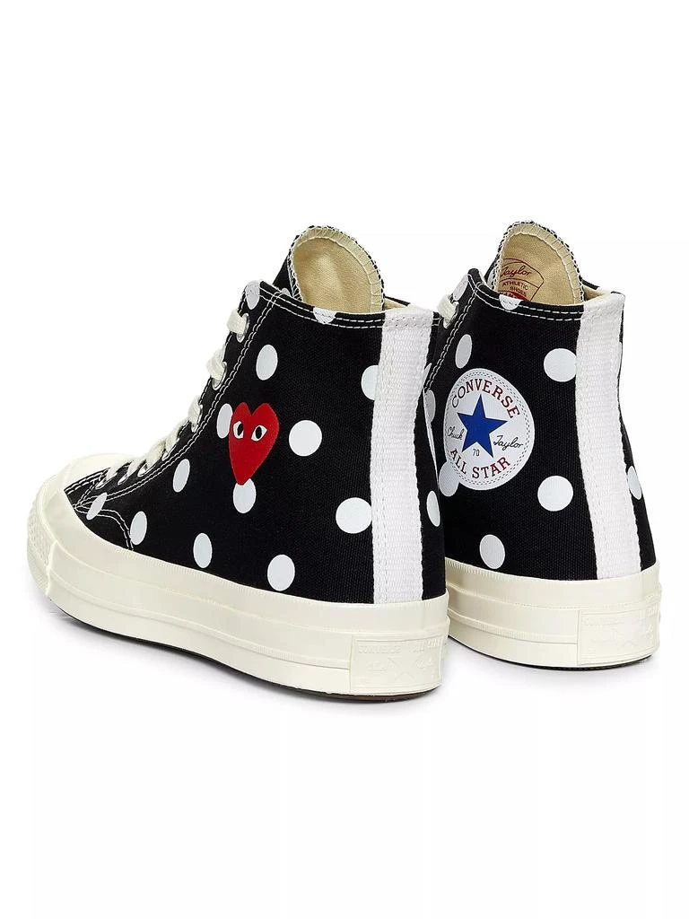 Comme des Garçons PLAY CdG Play x Converse Women's Polka Dot High-Top Sneakers 3