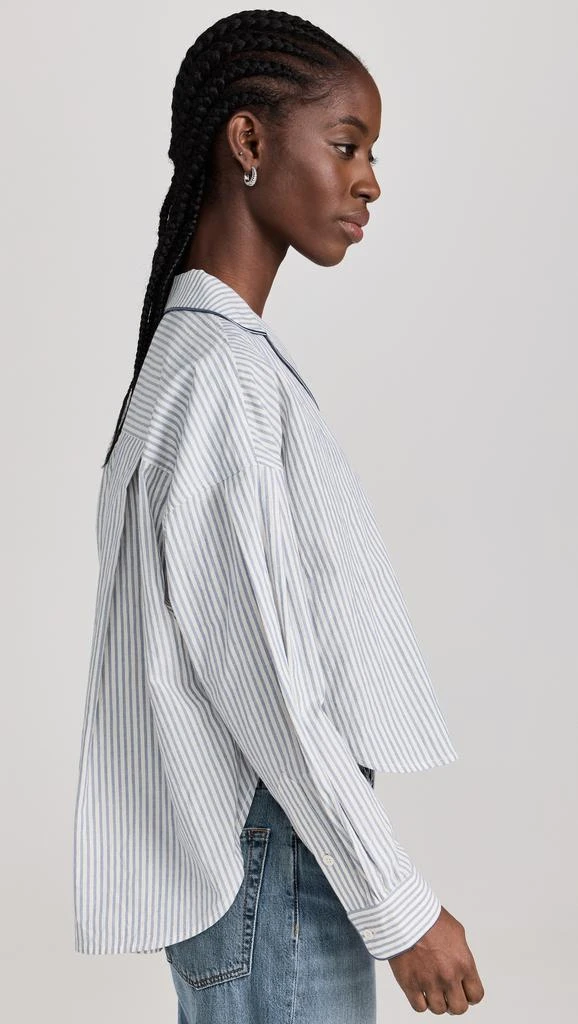 MARISSA WEBB Audrey Cropped Drop Shoulder Shirt 3