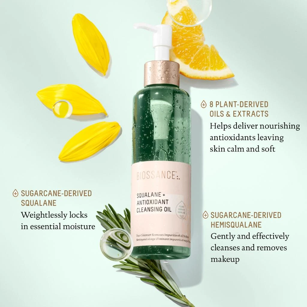 BIOSSANCE Squalane + Antioxidant Cleansing Oil 5