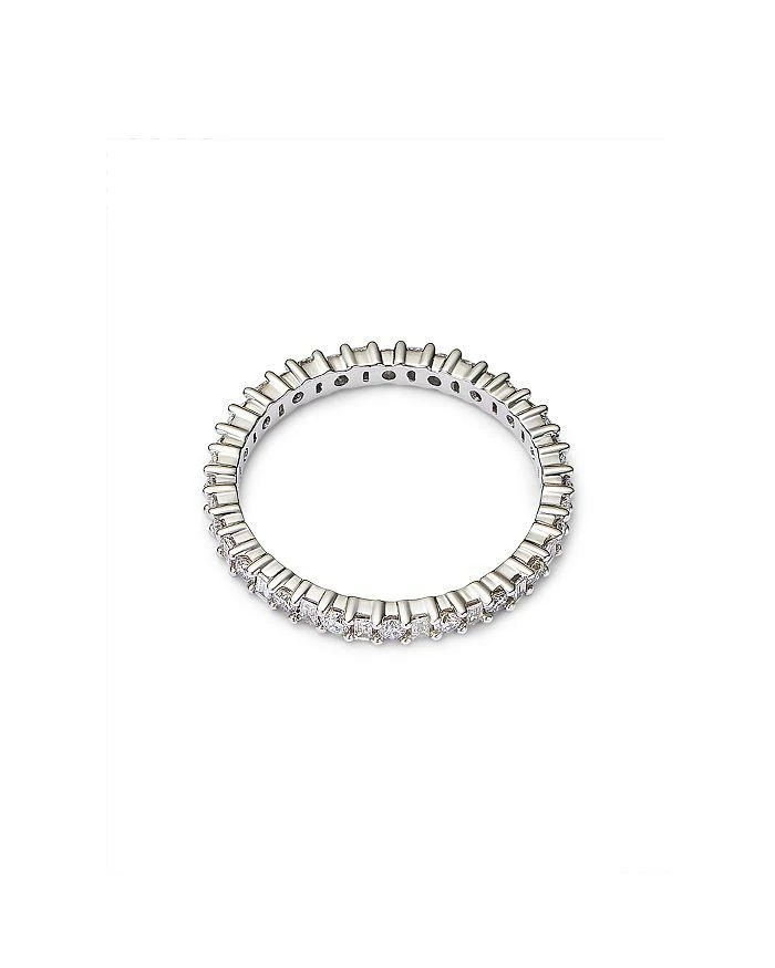 Bloomingdale's Diamond Round & Baguette Eternity Band in 14K White Gold, 0.60 ct. t.w. 3