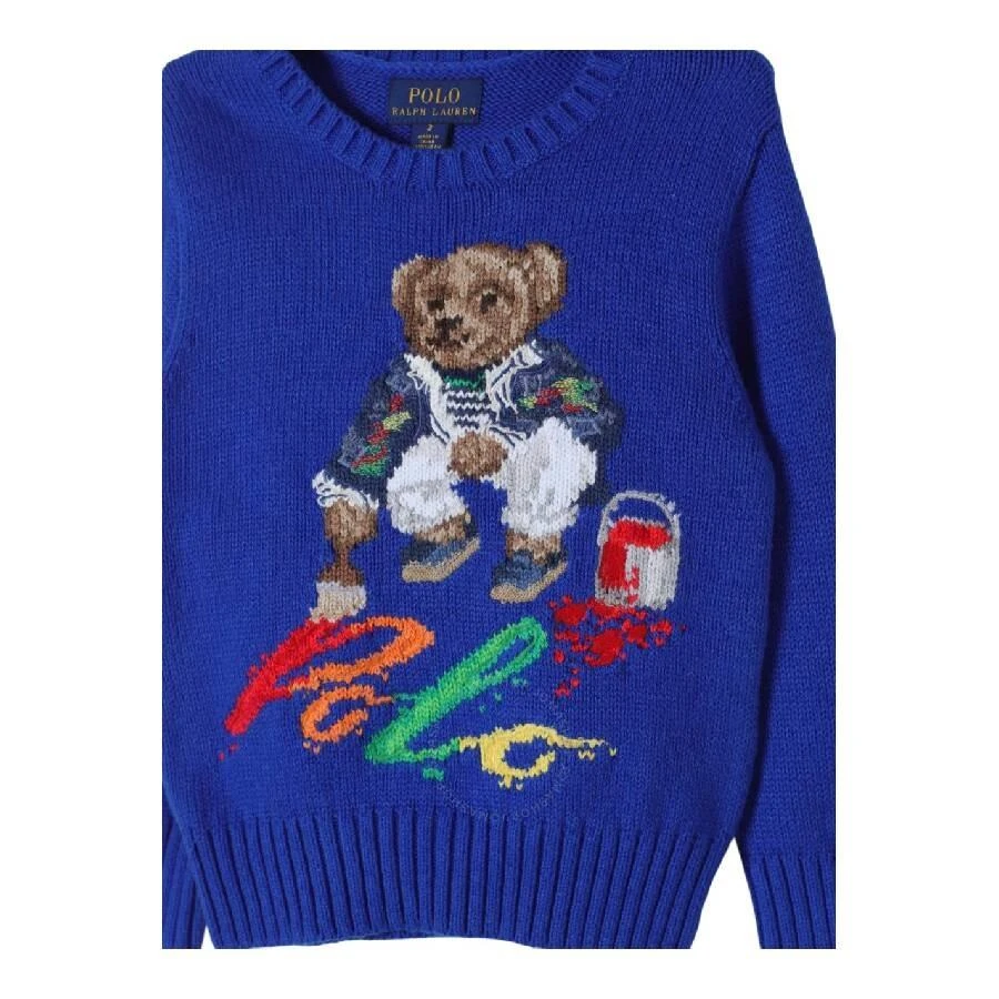 Ralph Lauren Boys Signatures Teddy Bear Knitted Sweater 3