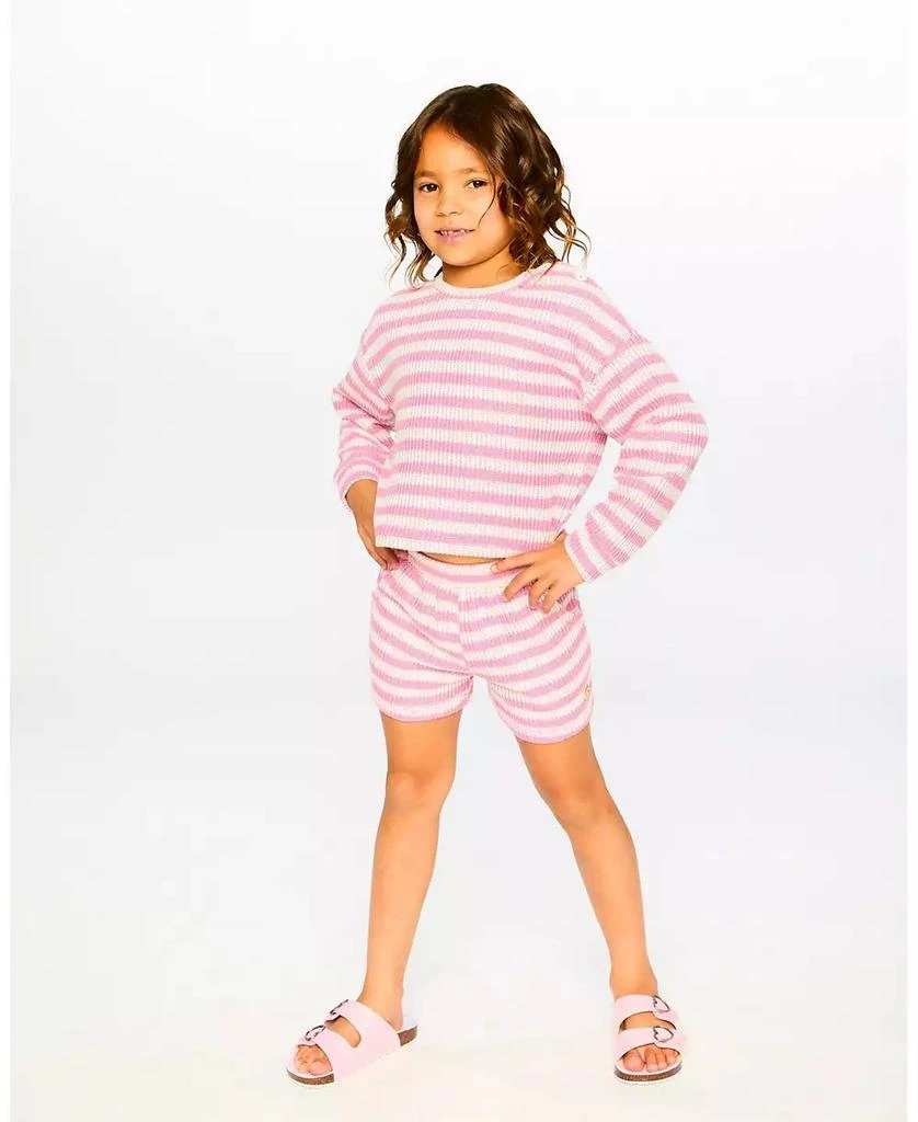Deux par Deux Toddler Girls Striped Shorts 2