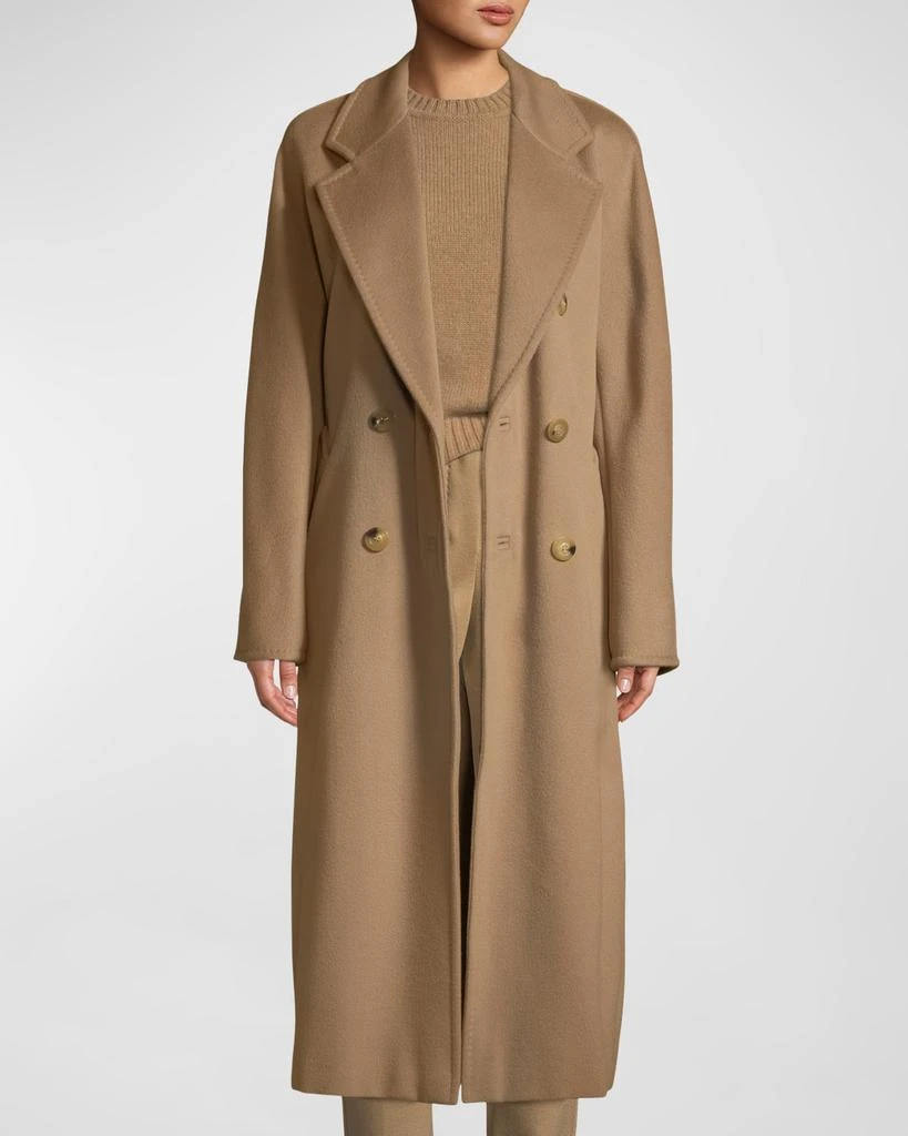 Max Mara Wool-Cashmere Double-Breasted Madame Coat 4