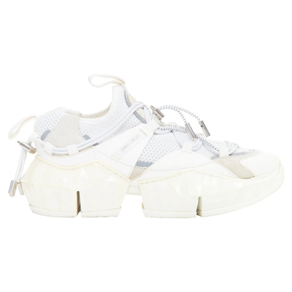 Jimmy Choo Diamond Trail Faceted Chunky Sole Sneakers 1