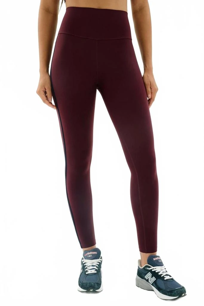 Splits59 Amber Airweight High Waist Leggings In Dark Cherry/indigo