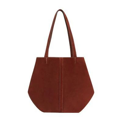VANESSA BRUNO Daily leather small tote bag 1