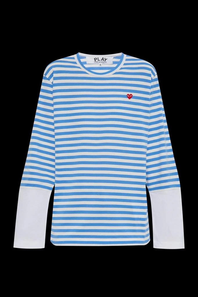 Comme des Garcons Comme des Garçons Play Striped Long-Sleeve T-Shirt 1