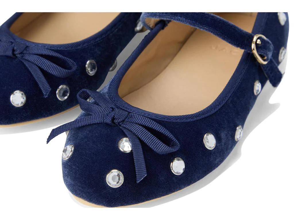 Janie and Jack Velvet Jewel Flat (Toddler/Little Kids/Big Kids) 6
