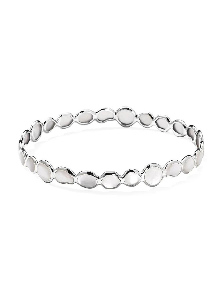 Ippolita Polished Rock Candy Sterling Silver 
Mother-Of-Pearl Bangle