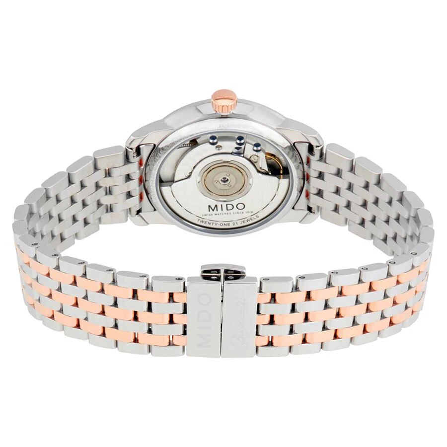 MIDO Baroncelli III Automatic Silver Dial Ladies Watch M0272072201000 3