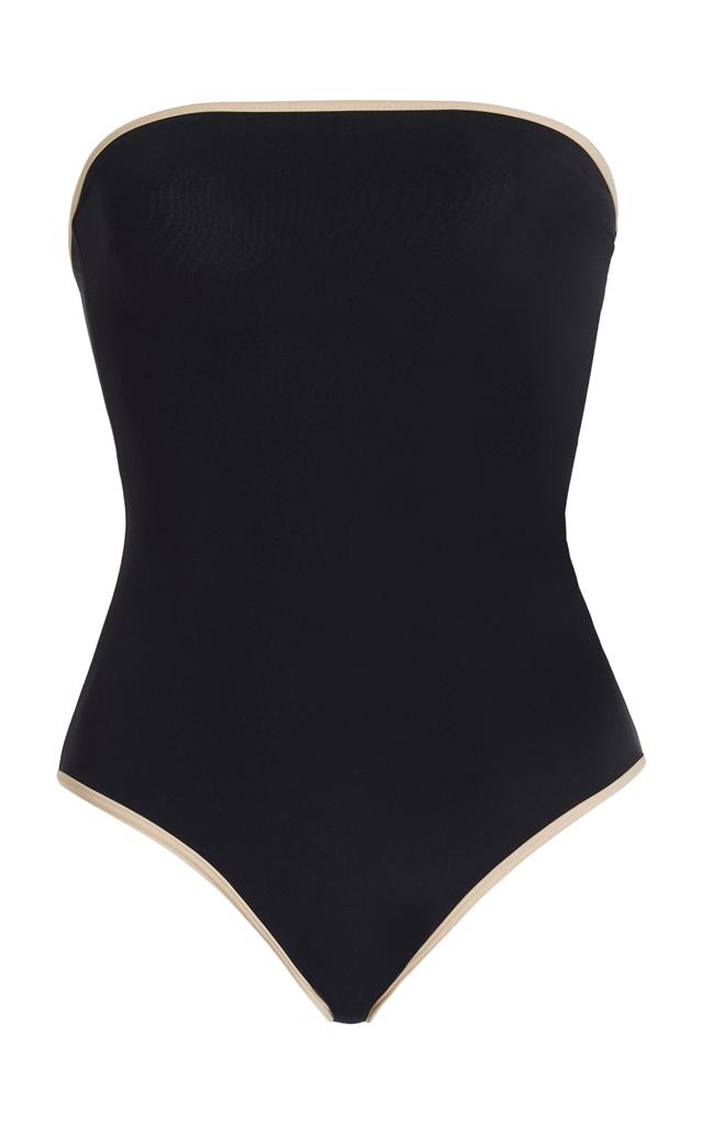 Toteme Toteme - Strapless One-Piece Swimsuit - Black - XS - Moda Operandi