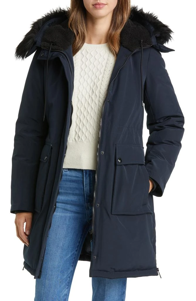 Sam Edelman Faux Fur Trim Parka 4