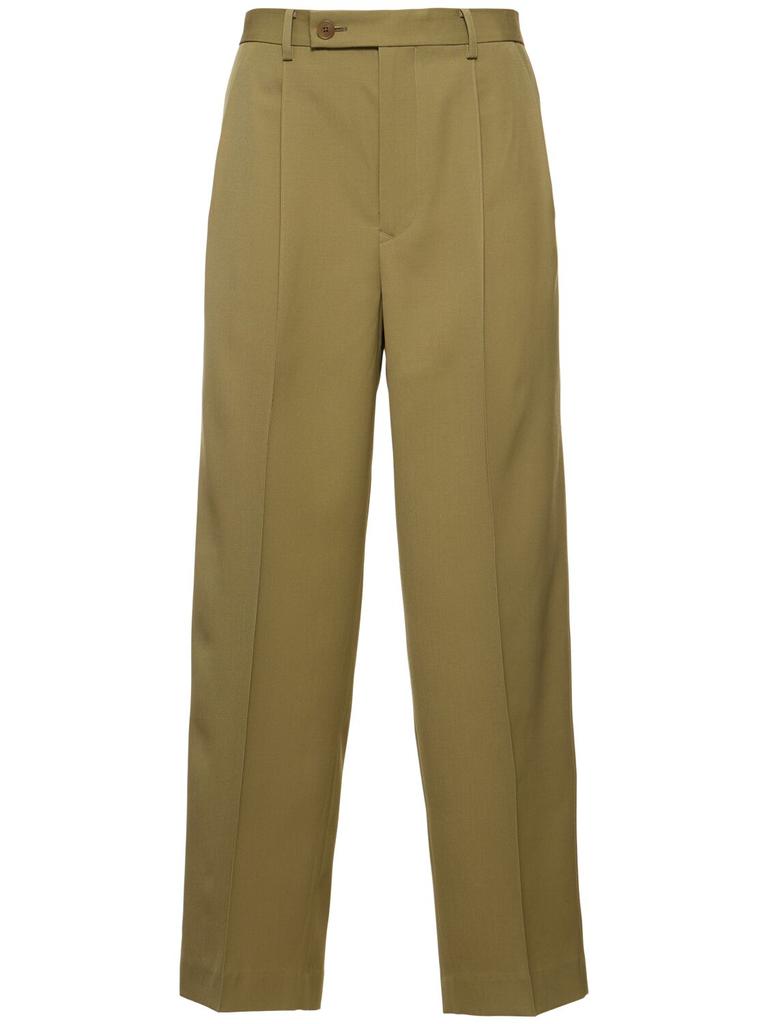 AURALEE Light Wool Gabardine Pants