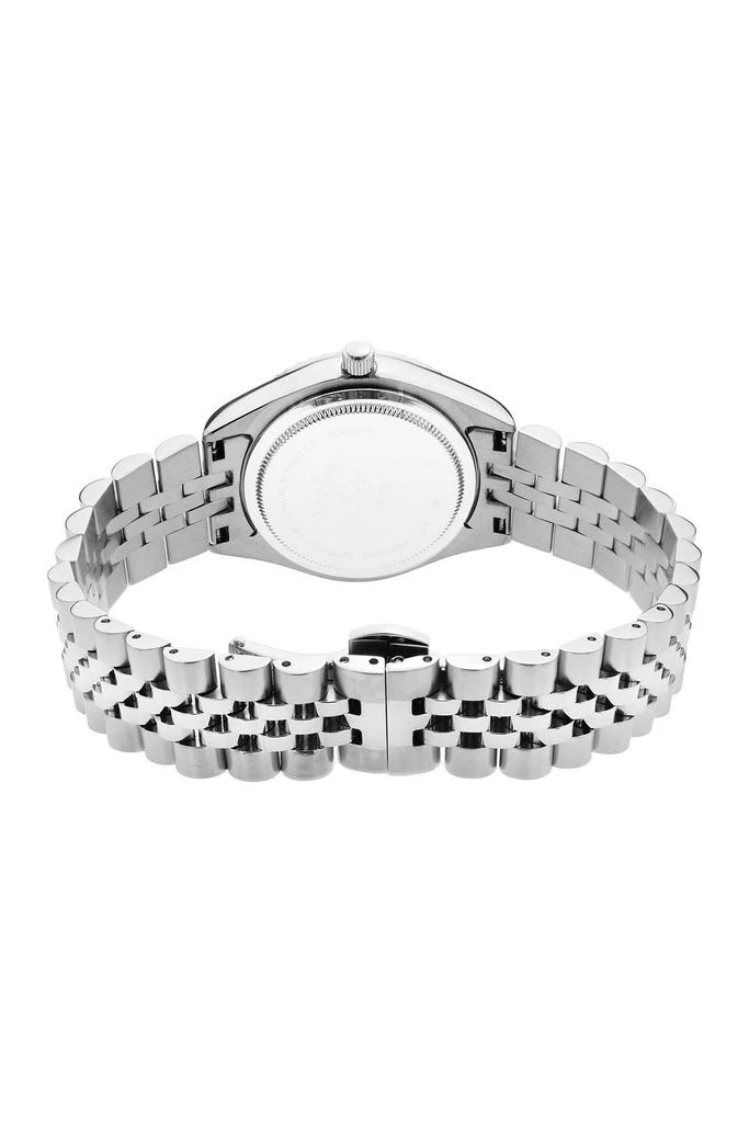 GV2 Naples White Dial Steel Diamond Watch, 34mm - 0.146 ctw 2