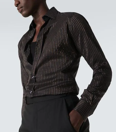Tom Ford Pinstripe silk shirt 5