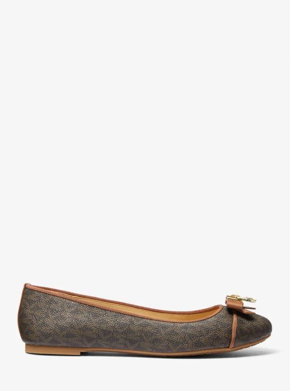 Michael Kors Honey Signature Logo Ballet Flat 1