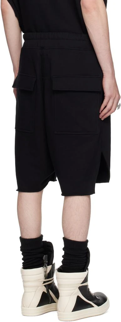 Rick Owens Black Champion Edition Beveled Pods Shorts 3