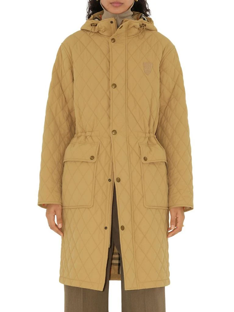 Burberry Quilted Hooded Long-Sleeve Parka 3